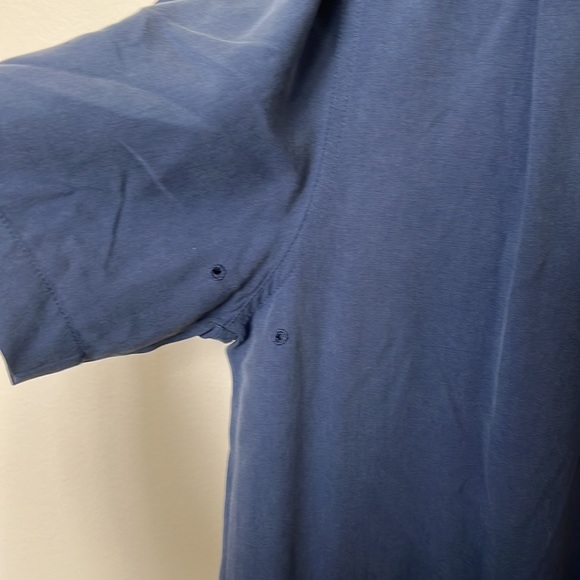 Nat Nast. Short sleeve button down silk shirt. - Picture 5 of 6